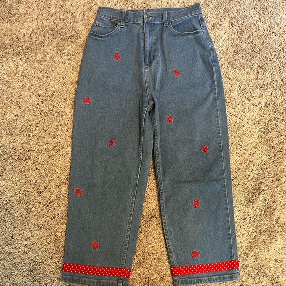 Quacker Factory Denim - Quacker Factory Vintage Lobster Jeans Size 8